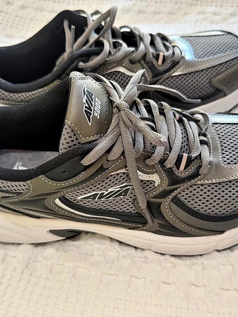 Avia 5000 Men's Athletic Shoes Gray & Black US 10